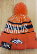 Denver Broncos NFL New Era winter Hat with Pom product image 1