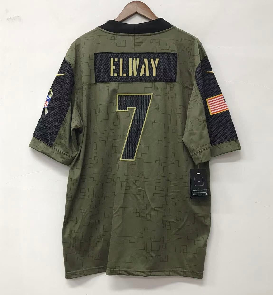 John Elway Denver Broncos Official NFL military salute to product image 2
