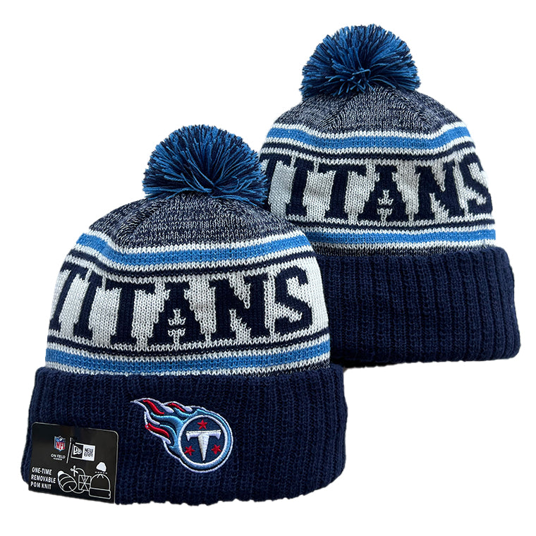 Tennessee Titans NFL New Era winter Hat with Pom product image 1