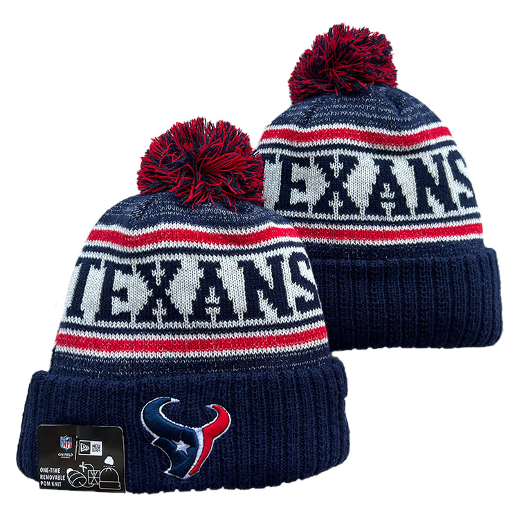 Houston Texans NFL New Era winter Hat with Pom product image 1