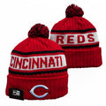 Cincinnati Reds MLB New Era winter Hat with Pom product image 1