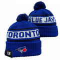 Toronto Blue Jays MLB New Era winter knit Hat with Pom product image 1