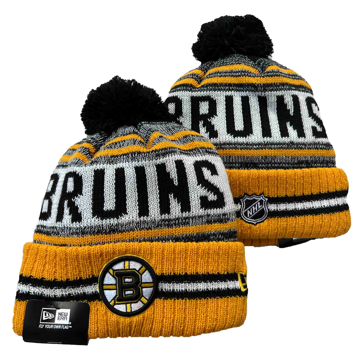Boston Bruins NHL New Era winter Hat with Pom product image 1