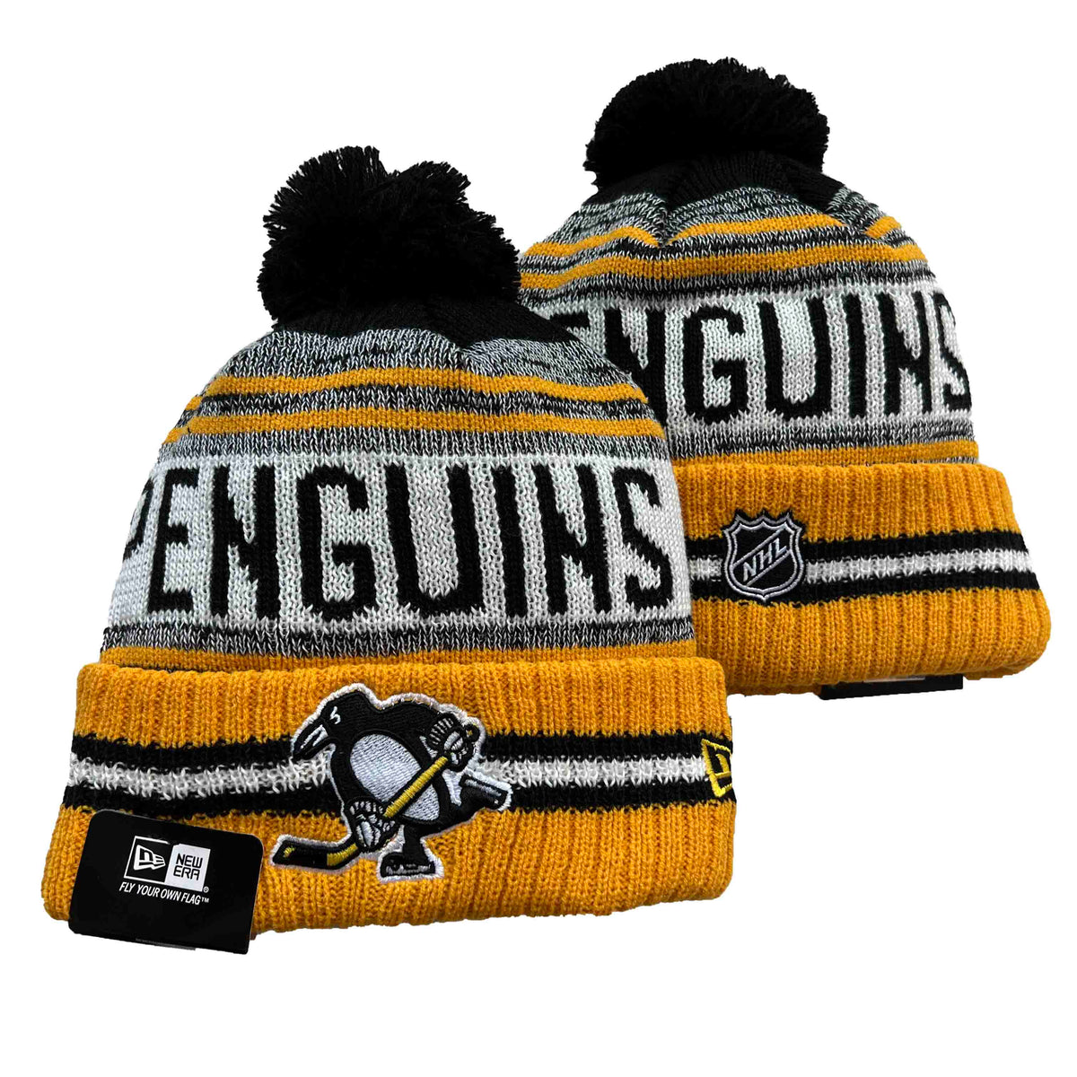 Pittsburgh Penguins NHL New Era winter Hat with Pom product image 1