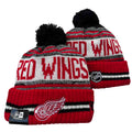 Detroit Red Wings NHL New Era winter Hat with Pom product image 1