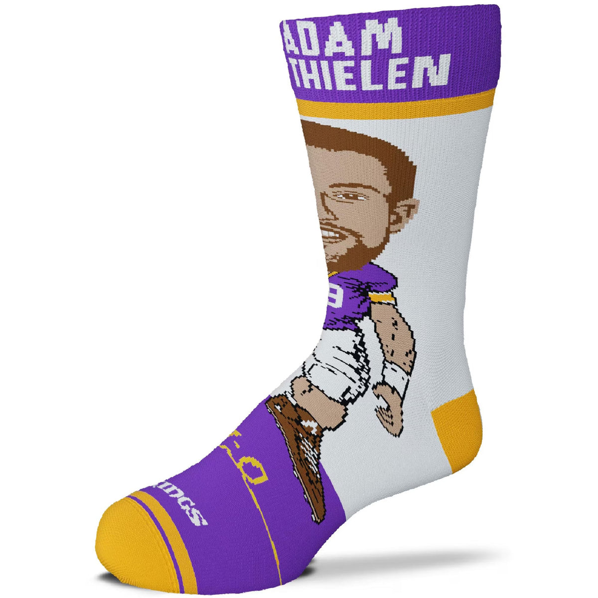 Adam Thielen Minnesota Vikings socks FBF brand product image 2