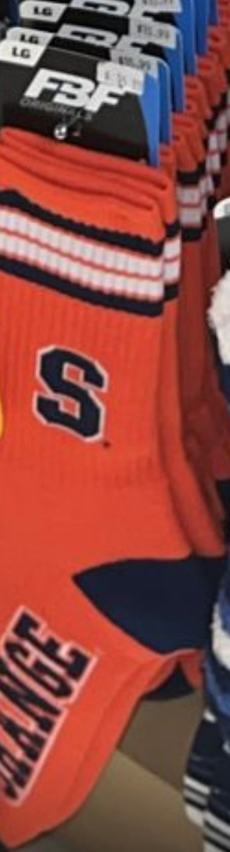 Syracuse Orange Men’s socks FBF brand product image 2