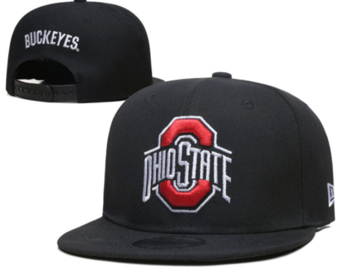 Ohio State Buckeyes Official New Era Hat adjustable black product image 1