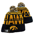 Iowa Hawkeyes NCAA New Era winter Hat with Pom product image 1