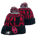 Oklahoma Sooners NCAA New Era winter Hat with Pom product image 1