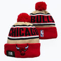 Chicago Bulls NBA New Era winter Hat with Pom product image 1