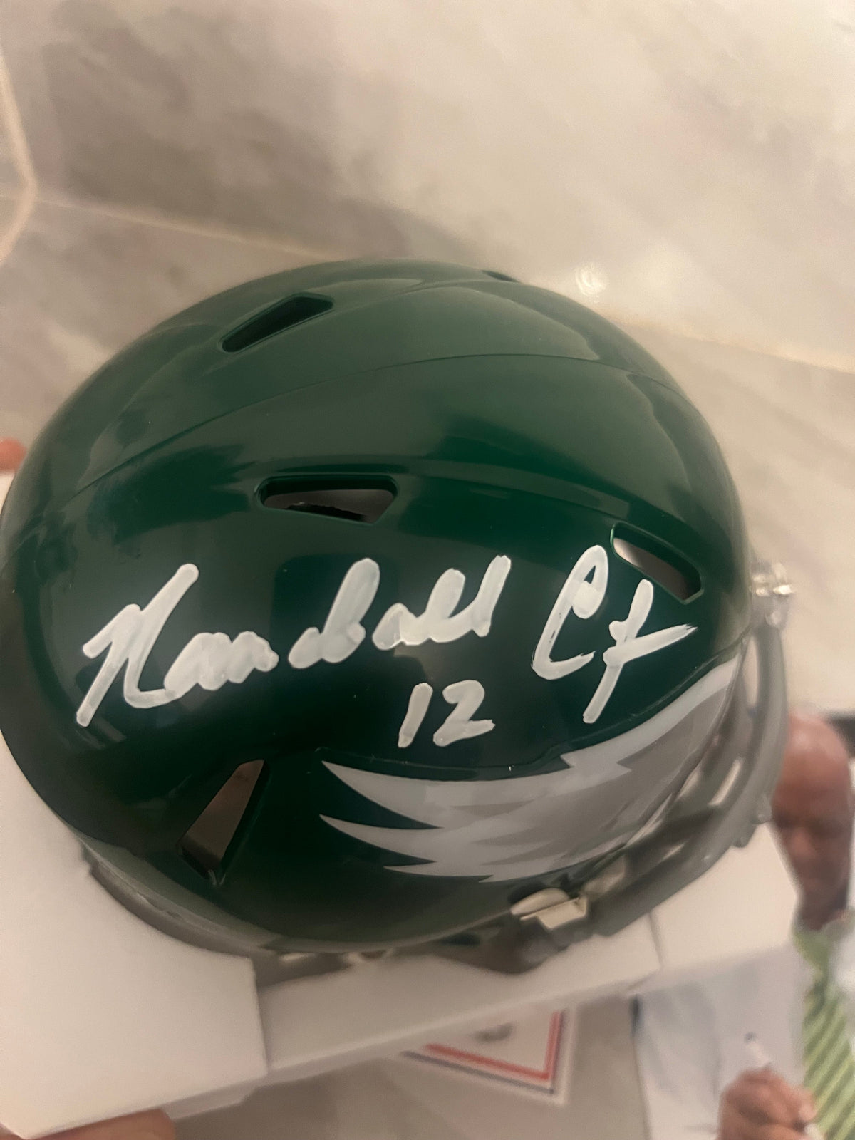 Randall Cunningham Autographed Philadelphia Eagles Mini product image 2