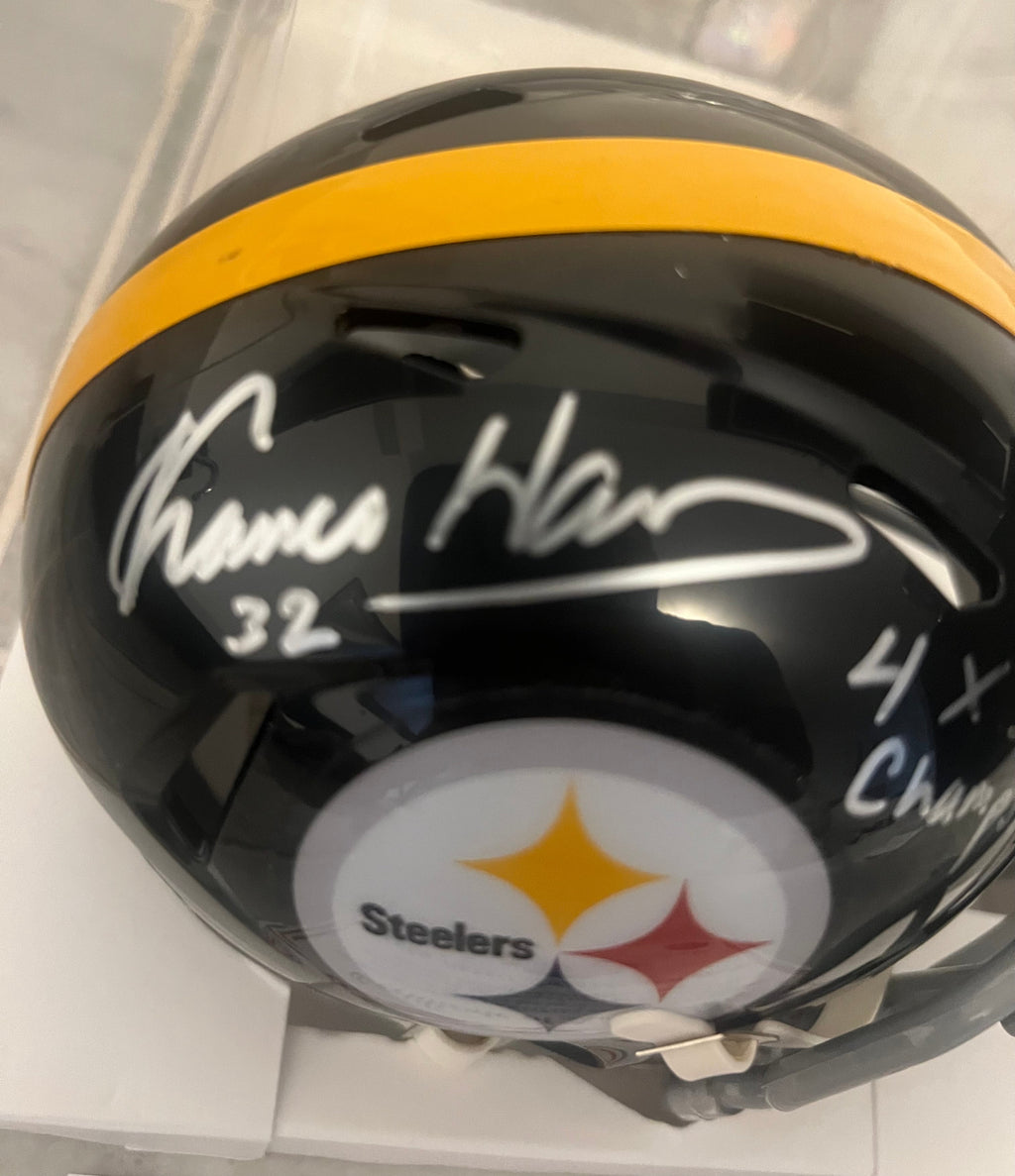 Franco Harris Autographed Pittsburgh Steelers Mini Helmet product image 2