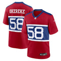 Bobby Okereke New York Giants official NFL century red Nike product image 1