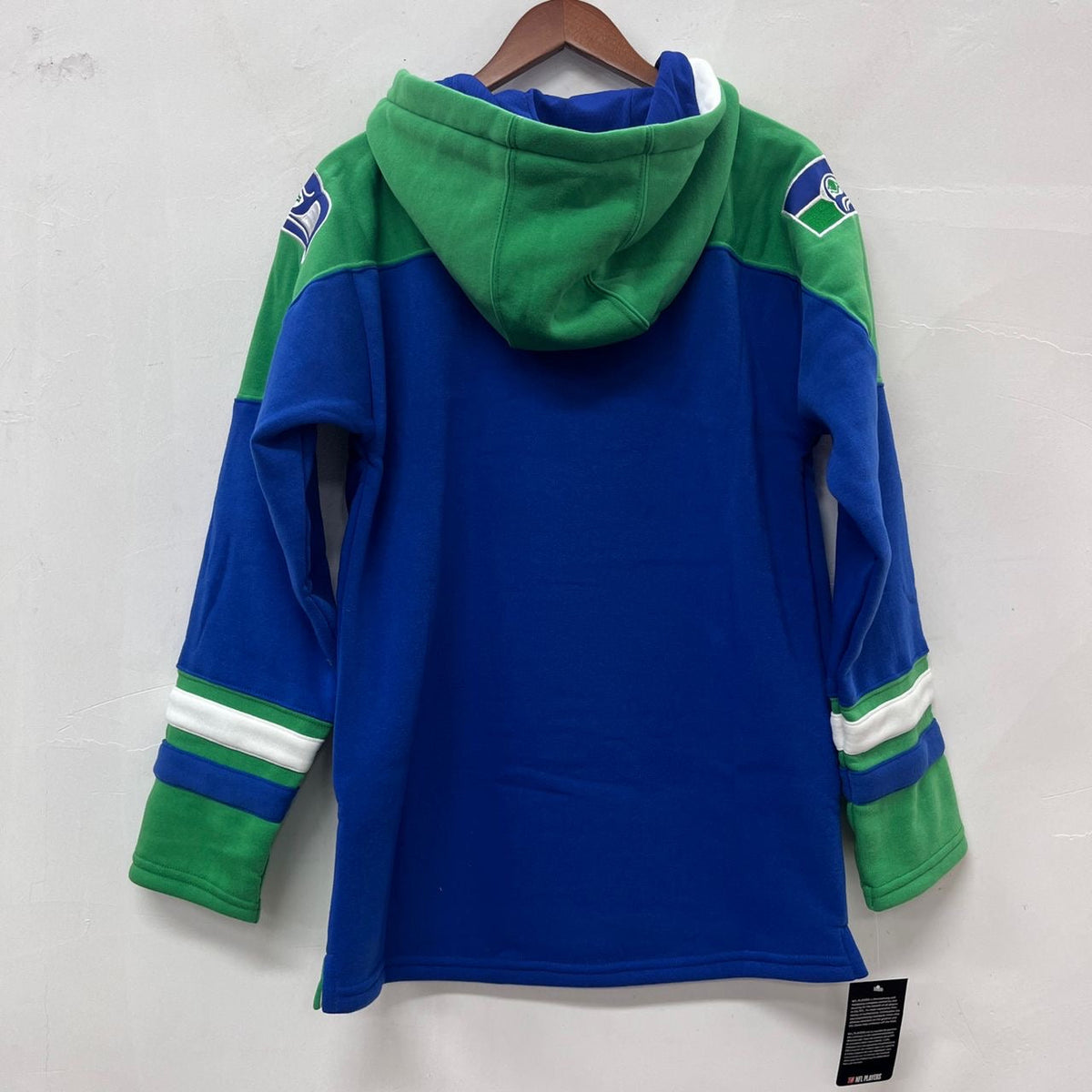 Seattle Seahawks Official NFL Hockey style hoodie product image 2