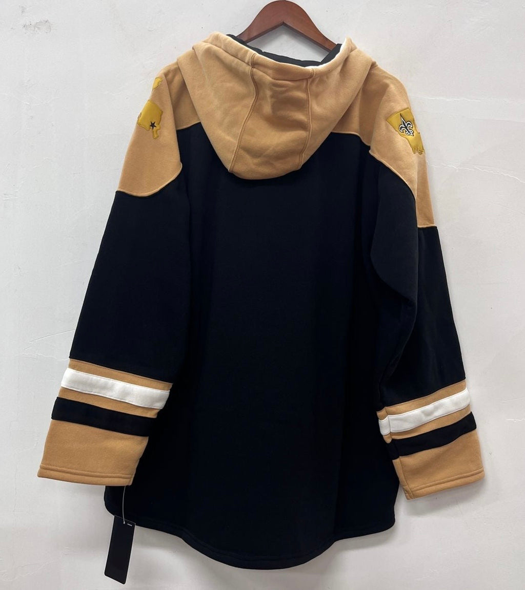 New Orleans Saints Official NFL Hockey style hoodie product image 2