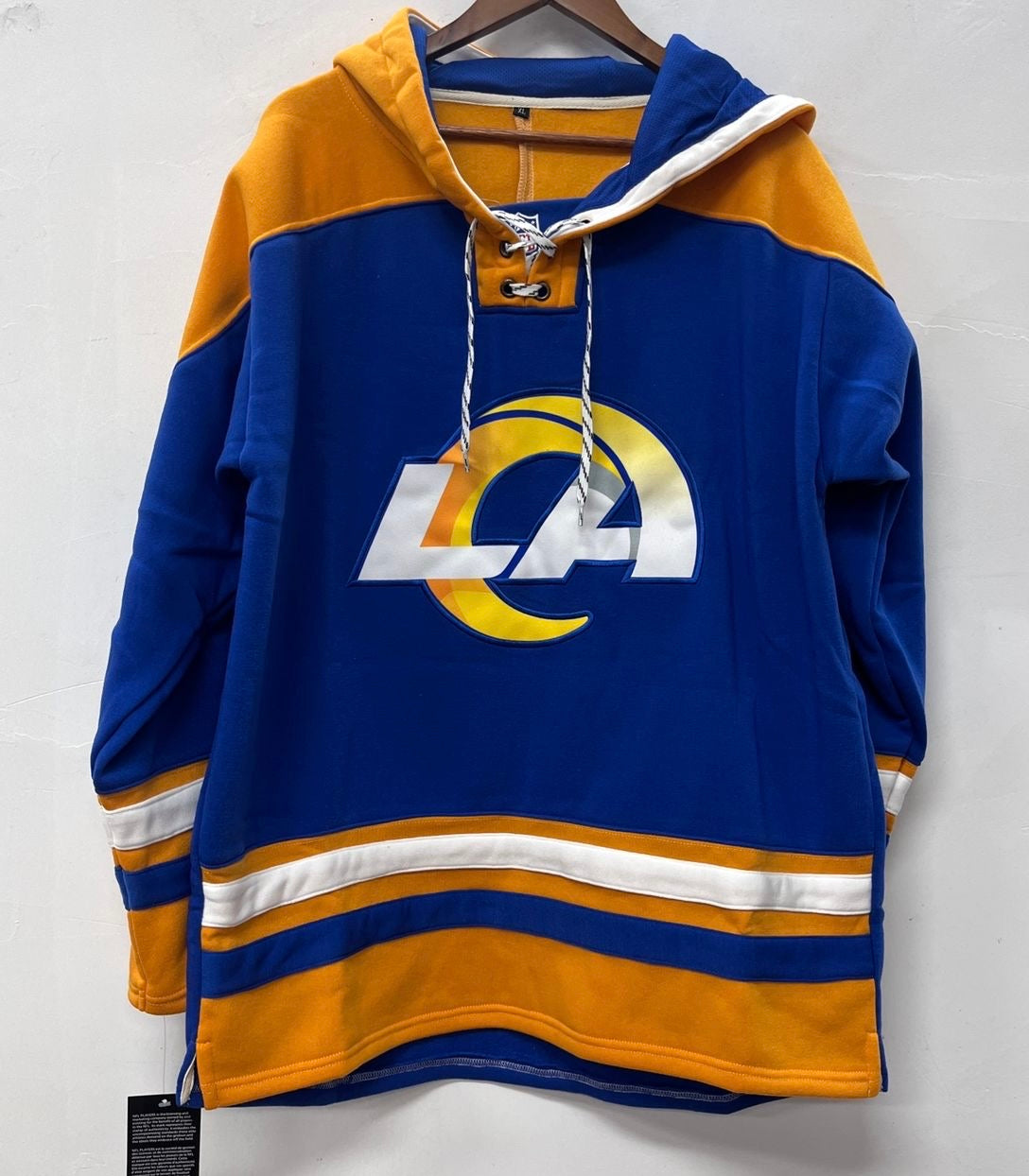 Los Angeles Rams Official NFL Hockey style hoodie product image 1