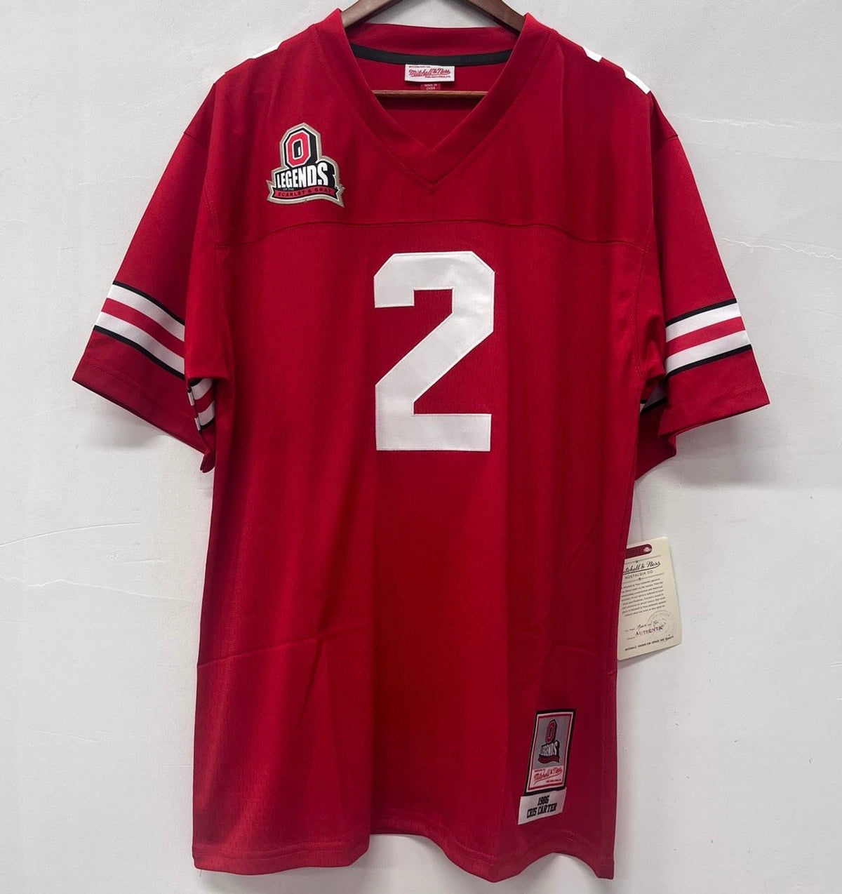 Cris Carter Ohio State Buckeyes Official NCAA Mitchell & product image 2