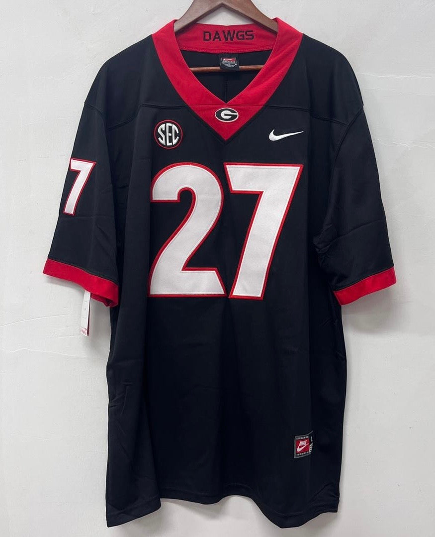 Nick Chubb Georgia Bulldogs Official NCAA Nike Jersey black product image 3