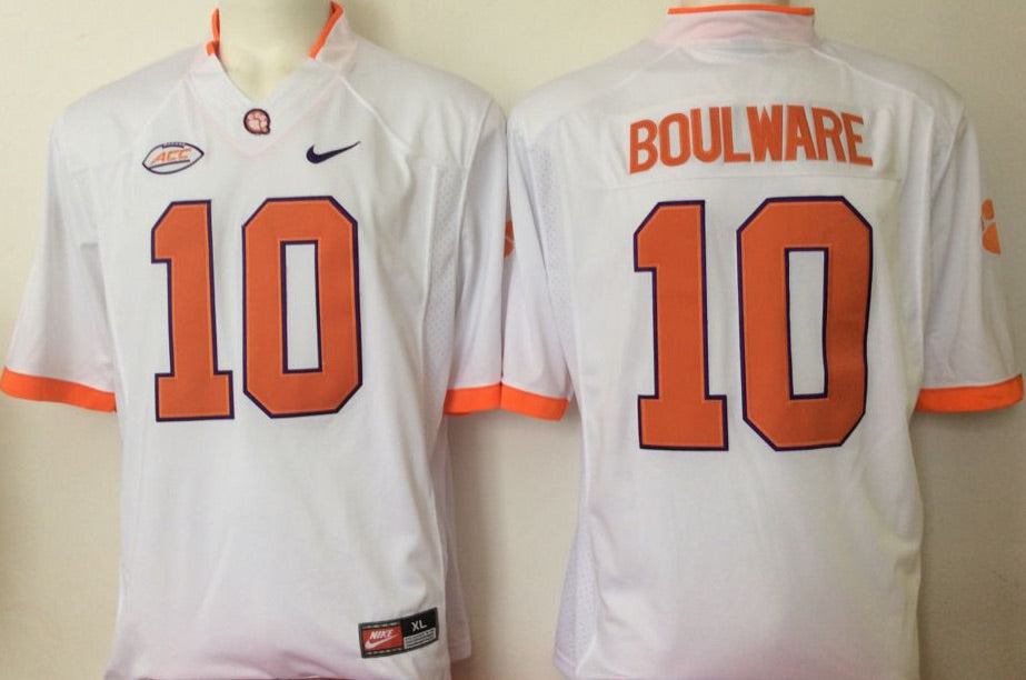 Ben Boulware Clemson Tigers Jersey white NIKE product image 1