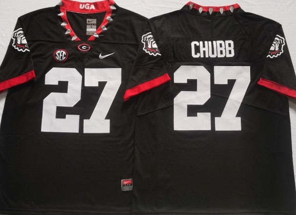 Nick Chubb Georgia Bulldogs Official NCAA Jersey Nike product image 1