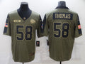Derrick Thomas Kansas City Chiefs military salute to product image 1