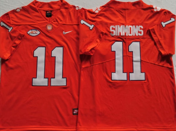 Isaiah Simmons Clemson Tigers Official NCAA NIKE Jersey product image 1