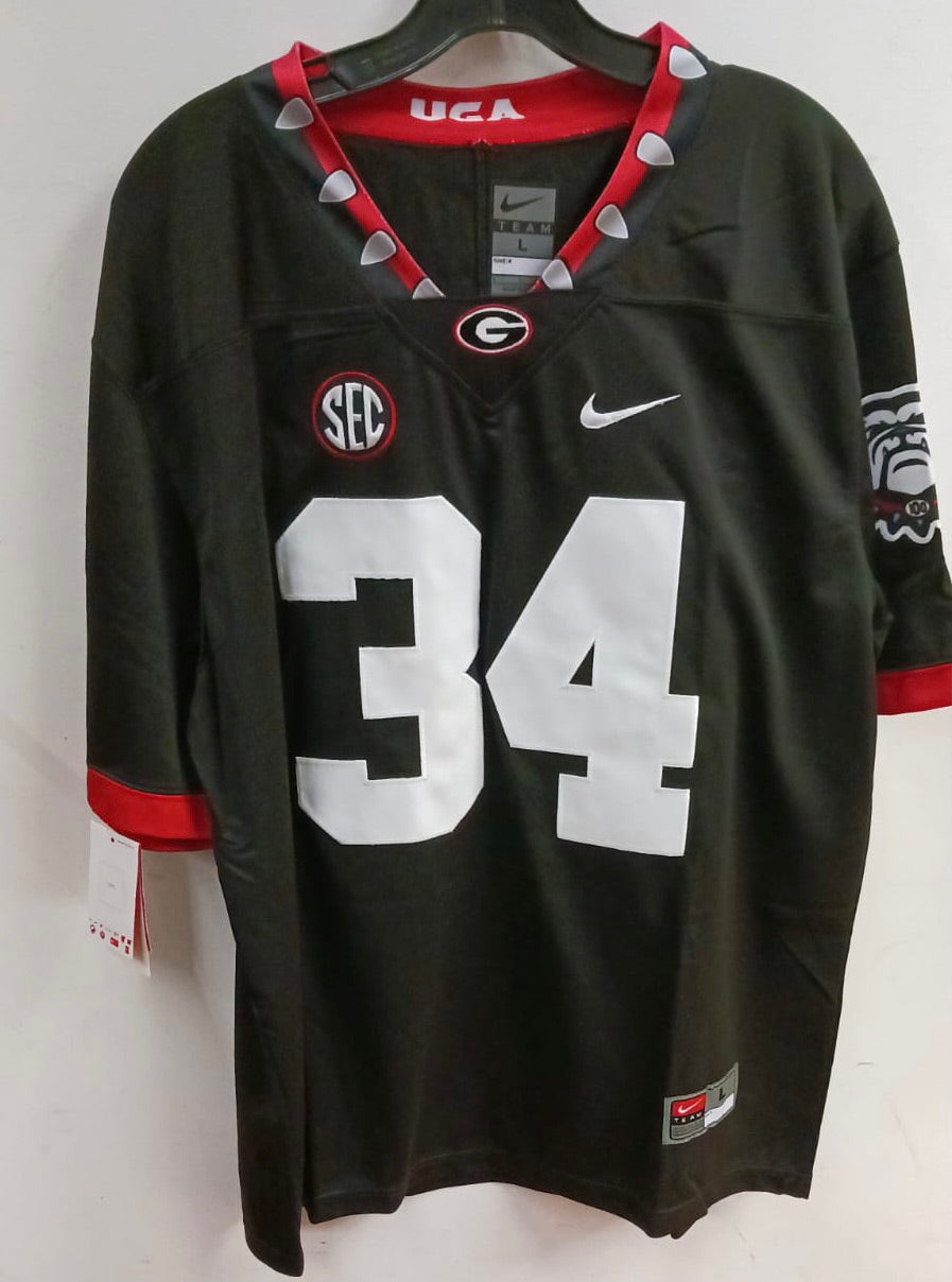 Herschel Walker Georgia Bulldogs Official NCAA jersey black product image 5