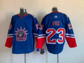 Adam Fox New York Rangers Official NHL Adidas Jersey Statue product image 1