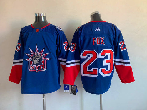 Adam Fox New York Rangers Official NHL Adidas Jersey Statue product image 1