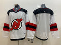 New Jersey Devils Official NHL Adidas Blank back white product image 1