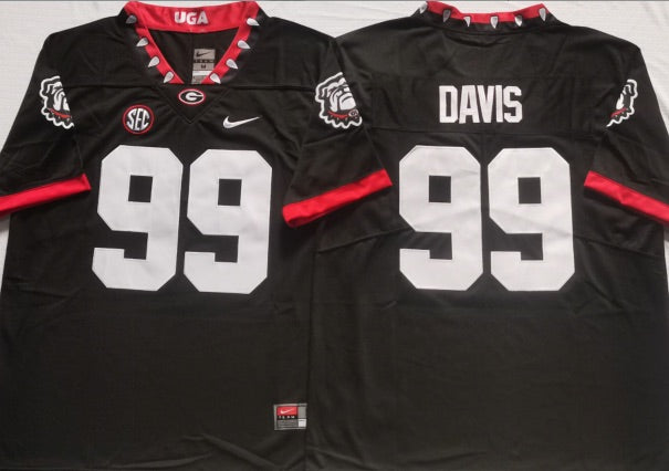 Jordan Davis Georgia Bulldogs Official NCAA Nike Jersey product image 1