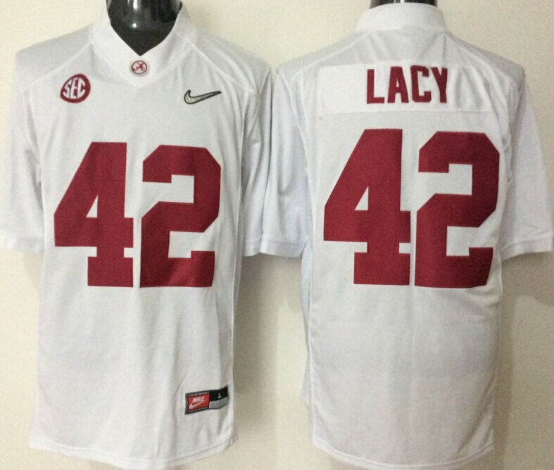 Eddie Lacy Alabama Crimson Tide Jersey NIKE white product image 1