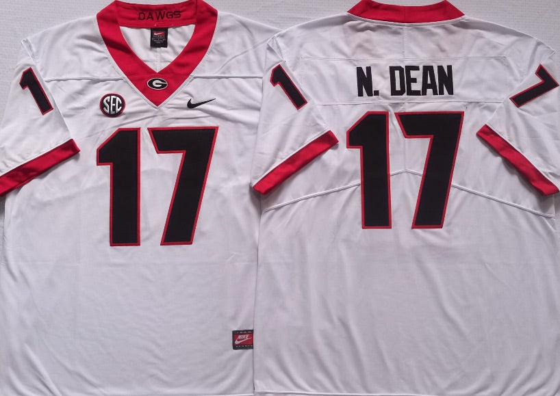 Nakobe Dean Georgia Bulldogs Jersey Nike white product image 1