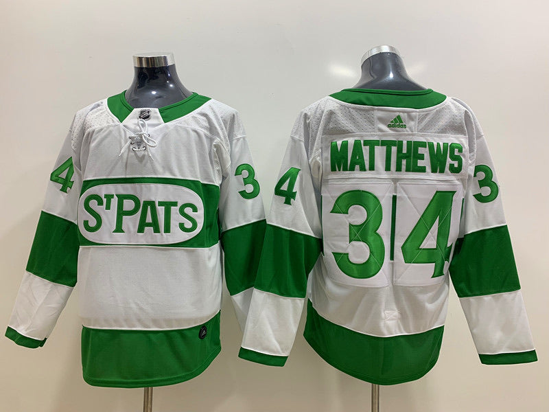 Auston Matthews Toronto Maple Leafs Jersey Saint Patrick’s product image 1